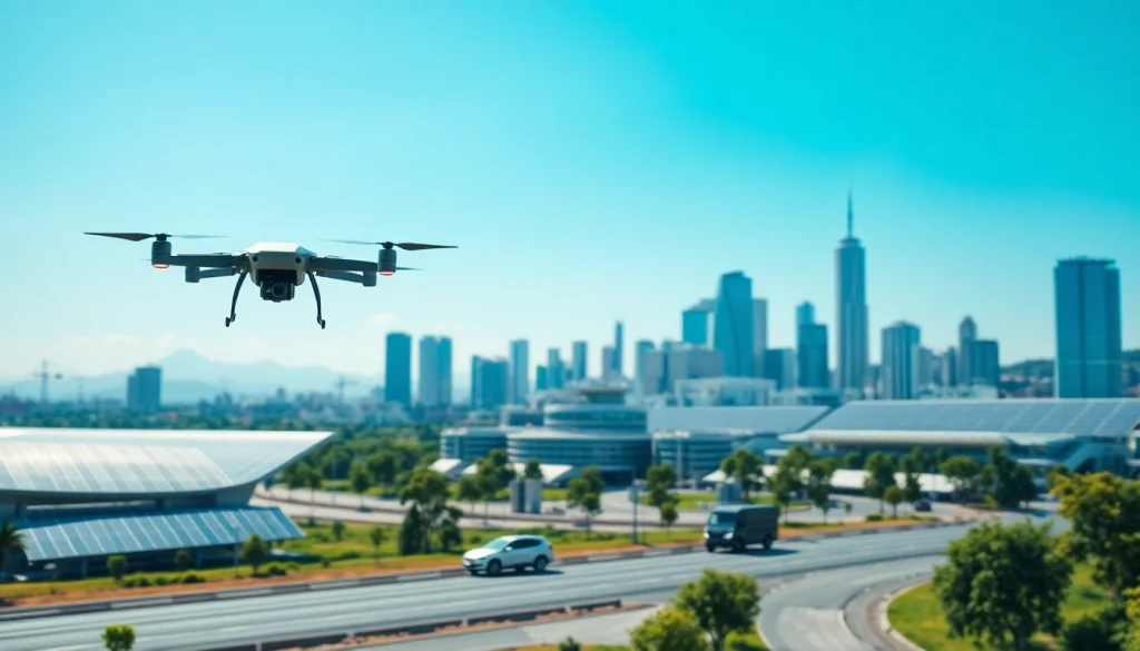 Visualize the future of technology and society at https://mohamedmmblog.tech with an innovative cityscape.