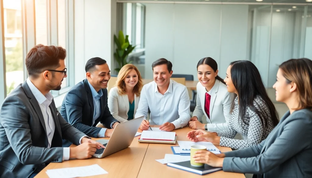 Employment law firm in Delhi NCR providing professional legal consultation in a collaborative office environment.