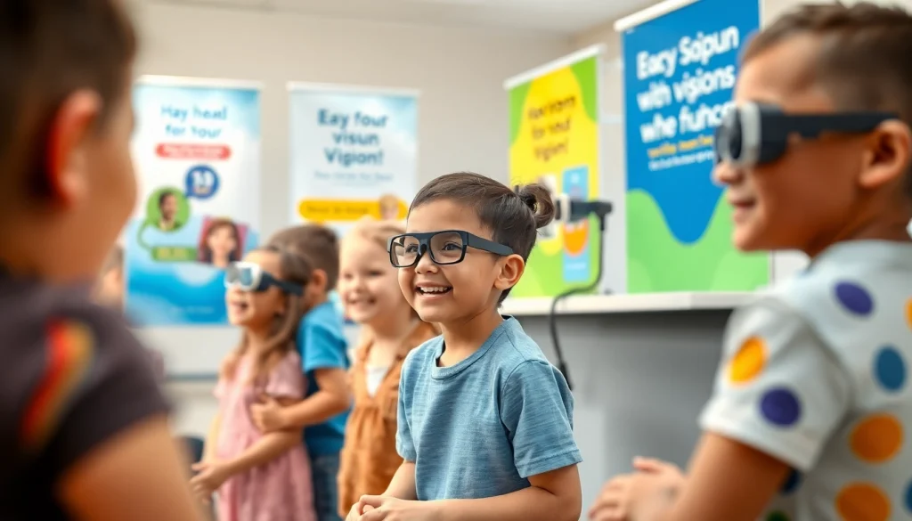 Enhancing Our Children's Vision through joyful participation in eye screening.