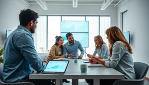 Learn advanced strategies for digital marketing at https://solarxmedia.com with a dynamic team discussion.