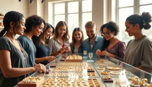 Shop beautiful handcrafted jewelry at https://www.lyliarose.com with engaged customers exploring diverse designs.