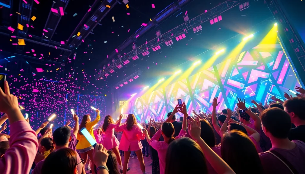 Experience the excitement of K-Pop culture at https://www.kpopangel.com with vibrant concert scenes and dynamic performers.