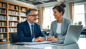 Consultation with an estate planning lawyer at https://www.norcrosslawfirm.com in a professional setting.