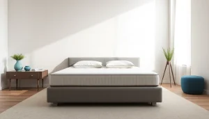 Materasso matrimoniale di alta qualità con design moderno e comfort strabiliante, ideale per un sonno rigenerante.