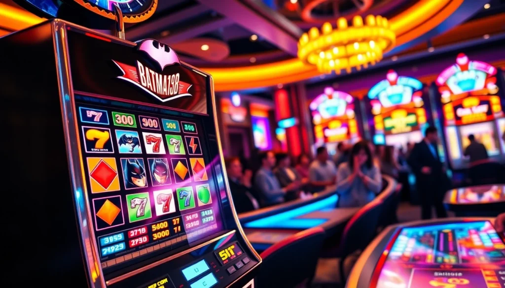 Menangkan jackpot dengan batman138 slot yang menarik di kasino yang ramai ini.