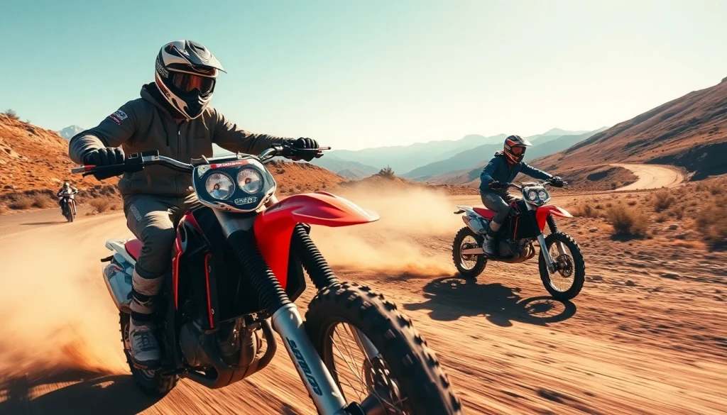 Rugged dirt bike scene showcasing adventure at https://relevance.com.ua.