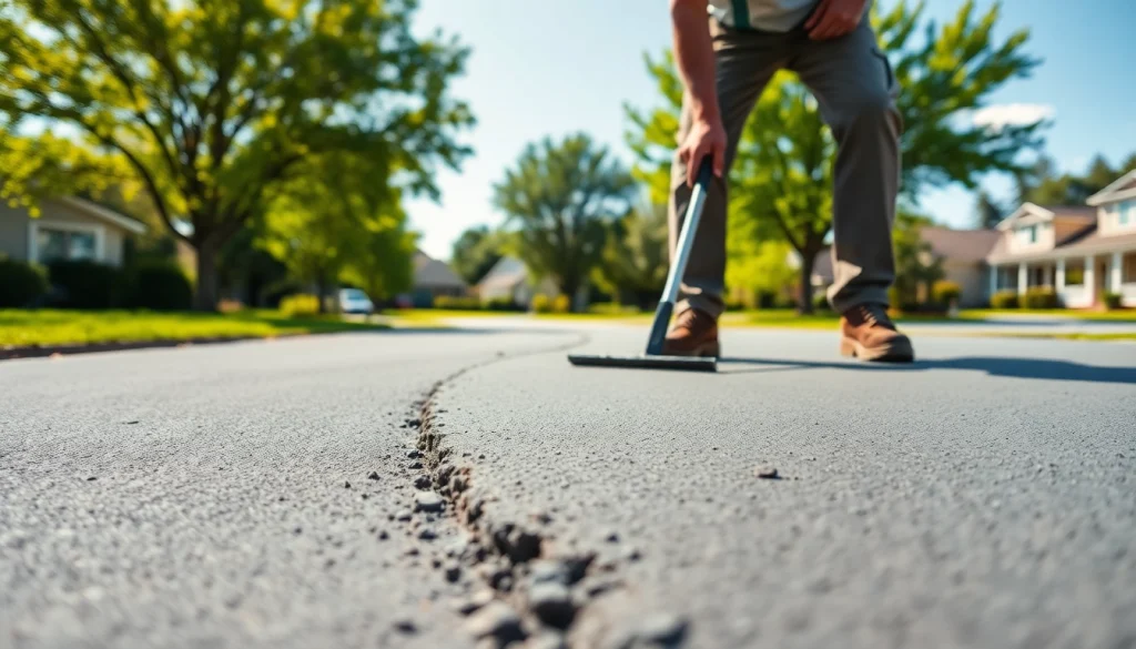 Concrete work by www.1stconcretecontractor.com showcasing a contractor pouring a driveway.