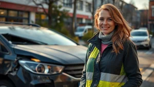 Gutachter Auto Aachen bewertet einen Schadensfall an einem PKW vor Ort.