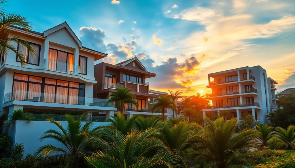 Explore stunning pattaya properties nestled in a tropical paradise with elegant designs and vibrant surroundings.