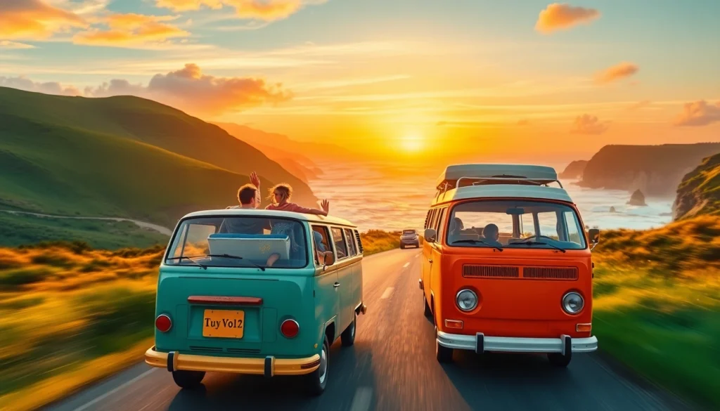 Familie unterwegs mit dem Camper auf einer Abenteuerreise inspiriert von https://fernweh-abenteuer.de