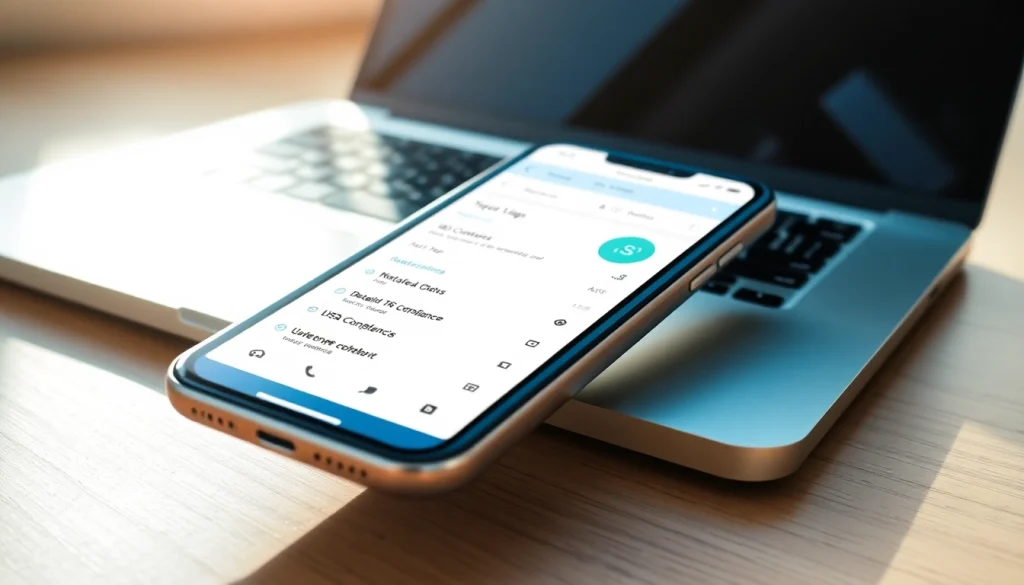Verwerk eenvoudig ritten met www.tripbook.io op een professionele smartphone-interface.