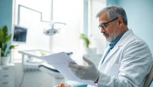 Dr. Shahram Valiani DDS providing compassionate dental care in a professional setting.