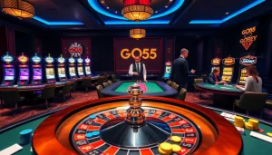 Experience thrilling excitement at god55 casino with vibrant games, elegant atmosphere, and engaging players.