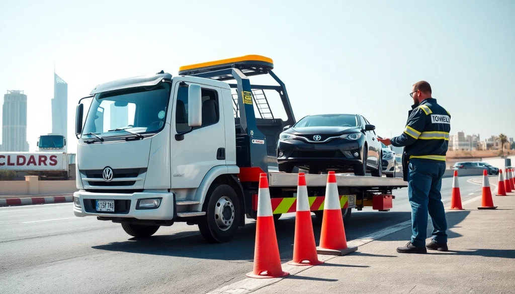 Empowering car recovery experience with https://trtrecoveryuae.com in Dubai featuring professional services.