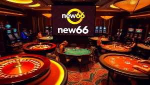 Engaging gameplay at new66 casino with vibrant tables and excited players immersed in action.