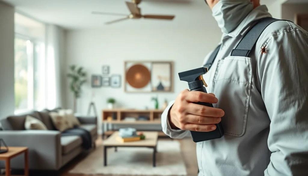 Apply effective bed bug treatments at https://affordablebedbugexterminators.com with a skilled exterminator in a home setting.