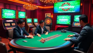 Experience the excitement of online gambling at https://vua99.day/ with vibrant casino visuals.
