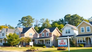 Explore Real Estate opportunities with a charming home surrounded by nature and vibrant greenery.