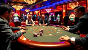 Experience high-stakes poker gameplay at https://topclub.space/ amidst luxurious casino ambiance.