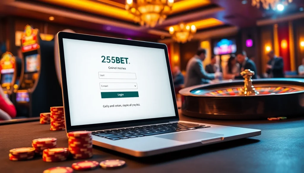 Login to 255BET and engage in thrilling online casino adventures.