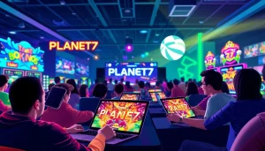 Pengalaman menarik dalam bermain PLANET77 game dengan suasana ceria dan penuh warna.