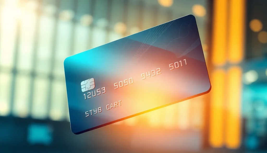 신용카드 현금화와 현금으로 변환되는 카드의 시각적 표현