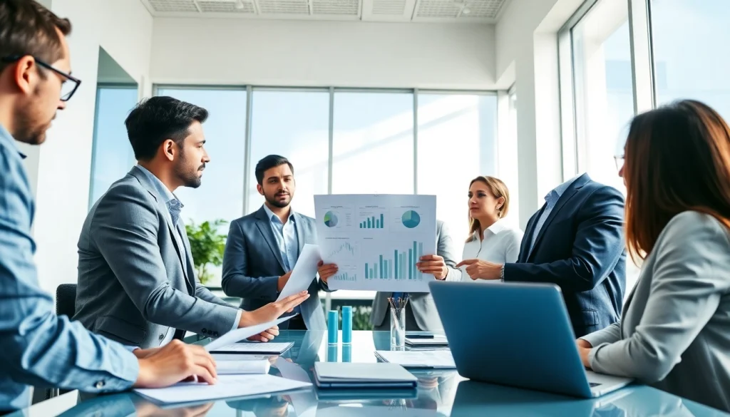 Professional meeting focused on SMSF accounting strategies and financial analysis.