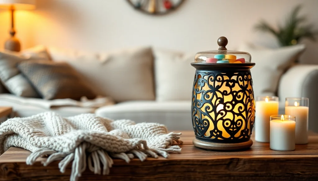 Enhance your space with wax warmer from https://www.scentswarmers.com and vibrant wax melts.