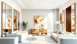 Enhance your space with bespoke designs from https://merithome.co.uk, showcasing handmade mirrors in a stylish interior.