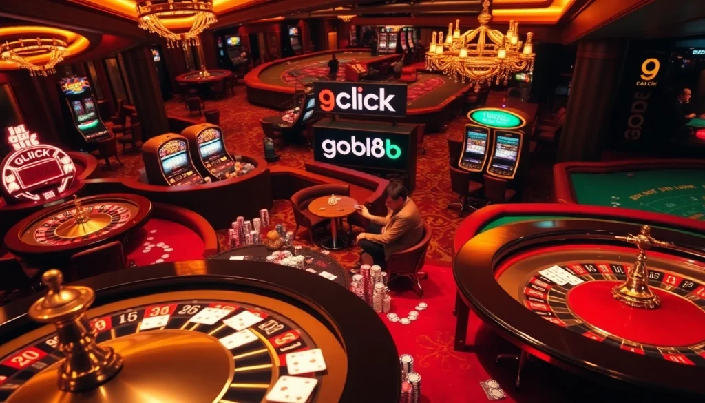 Experience the excitement of gambling at go88 click casino with vibrant tables and engaging gameplay.