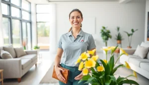 Engaging cleaning service professionals brightening homes with expert approaches and cheerful attitudes.