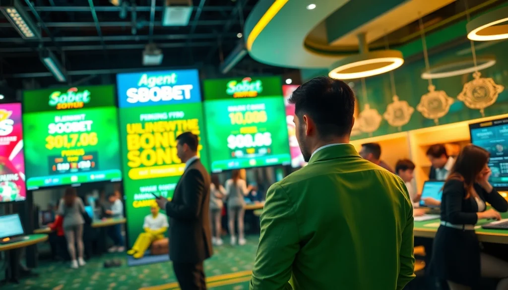 Menyaksikan agen sbobet yang penuh semangat dalam layanan taruhan olahraga online.