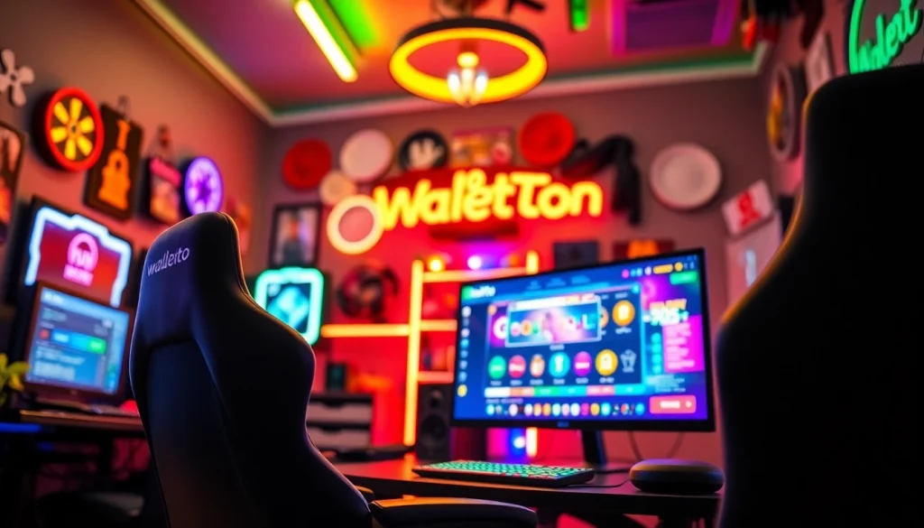 Menghadirkan pengalaman walettoto melalui pengaturan permainan modern yang menegangkan.