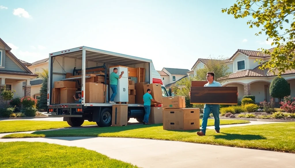 Streamlined junk removal experience at https://myeasyjunkremoval.com with efficient workers tackling clutter.