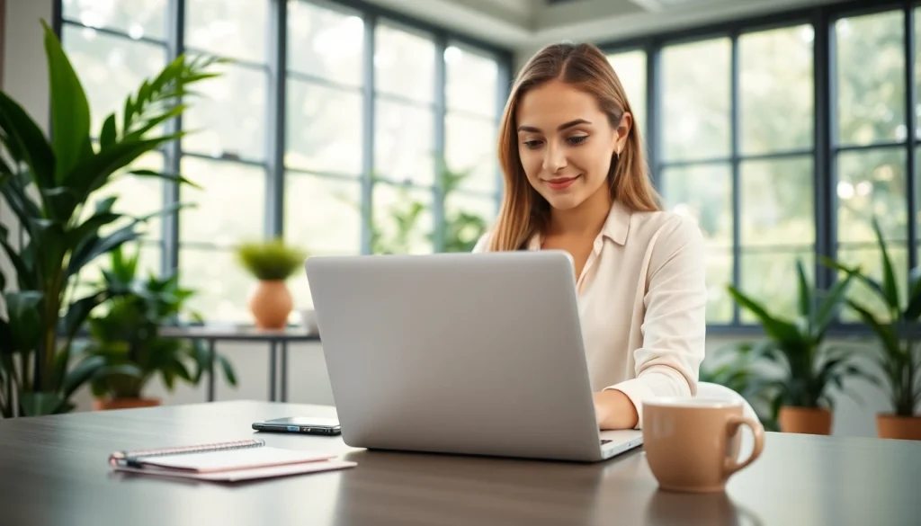 Création et gestion de contenu par anneduboc.fr dans un bureau moderne et lumineux.