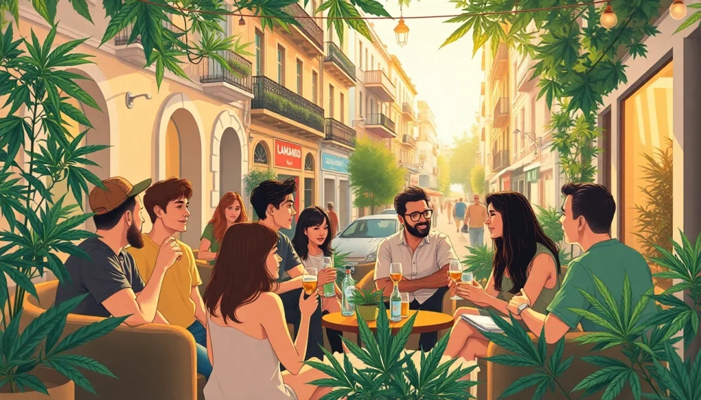 Clubs Cannabis Madrid: Profound community vibe within a cannabis social club ambiance