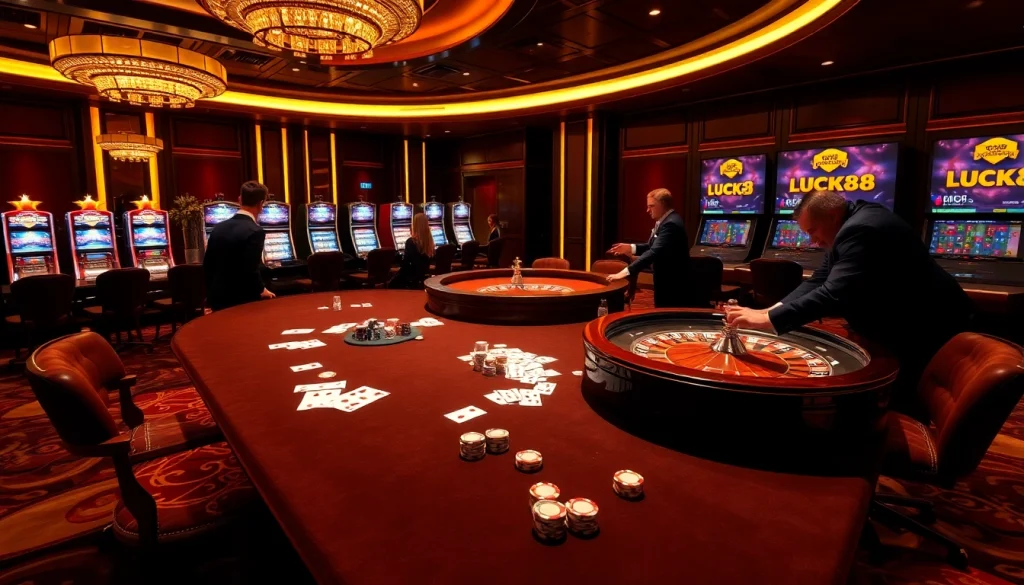 Trải nghiệm cảm giác hồi hộp với LUCK8 qua các trò chơi casino sống động và bố trí chơi tinh tế.