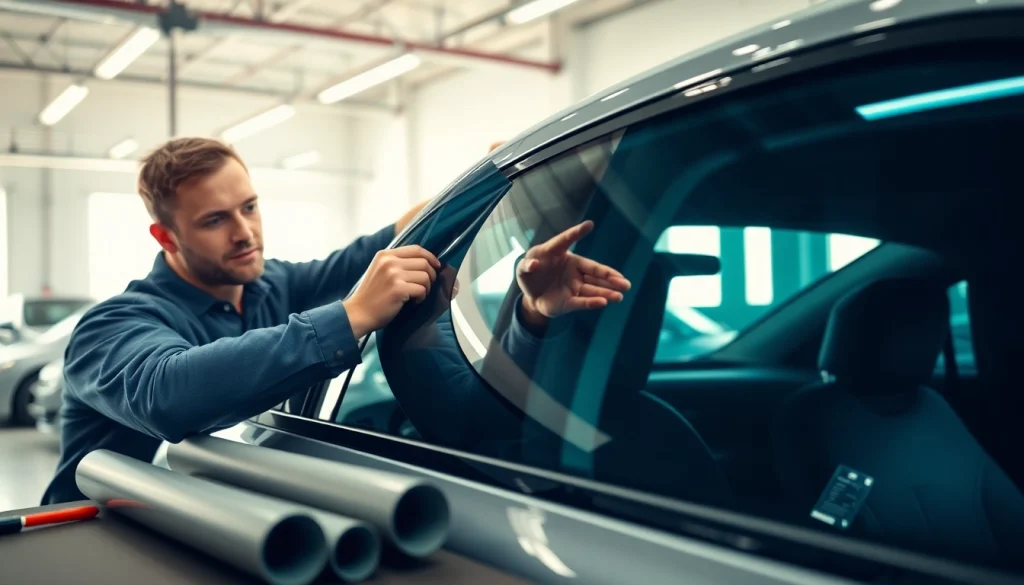 Enhance your car's style with professional window tint near me for better privacy and comfort.