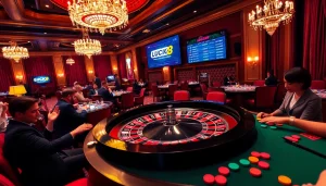 Trải nghiệm cảm giác hồi hộp của roulette tại https://luck8.net với bầu không khí chơi game sống động và trang trí sang trọng.