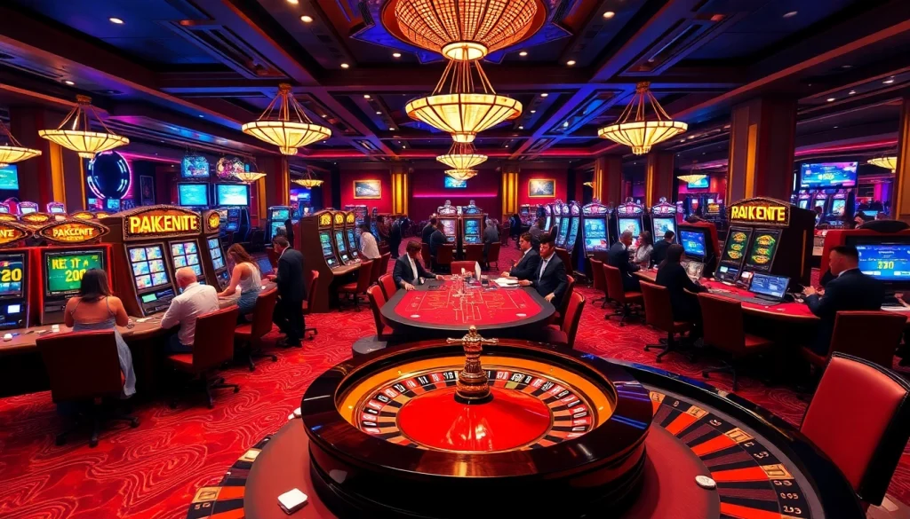 Experience thrilling gambling at https://mk8th.net/ with exciting table games and vibrant slot machines.