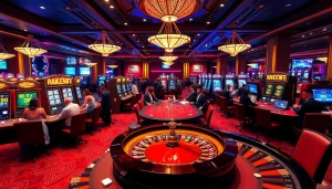 Experience thrilling gambling at https://mk8th.net/ with exciting table games and vibrant slot machines.