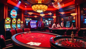 Experience thrilling gambling action at https://qq88.life/ with vibrant casino tables and enthusiastic players.