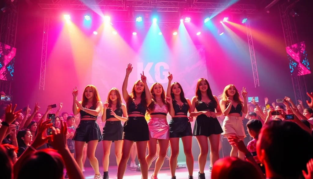 Blackpink news showcases the energizing performance of BLACKPINK at a live concert, captivating the audience.