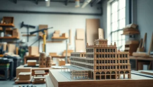 Architekturmodellbau Bremen – Detailreiche Architekturmodelle in einem hellen Werkstattumfeld