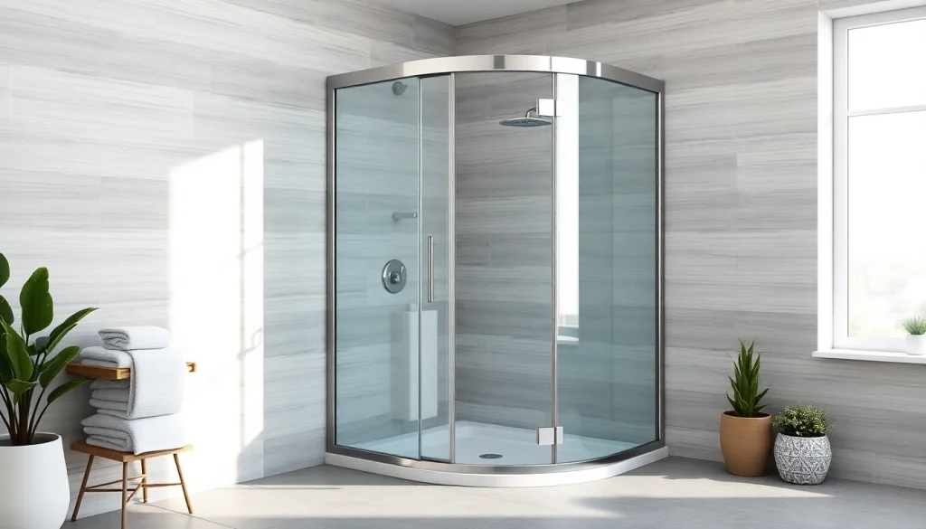 Duschkabine 80x80 eckeinstieg in modernem Bad mit klaren Glasflächen und stilvollen Armaturen