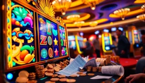 Putar mesin slot Zeus untuk peluang menang besar di atmosfer kasino yang hidup.