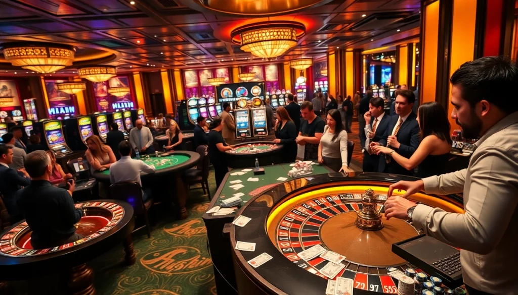 Experience the thrill of gambling at Link Haywin's vibrant casino gaming floor.