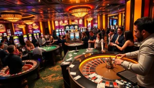 Experience the thrill of gambling at Link Haywin's vibrant casino gaming floor.