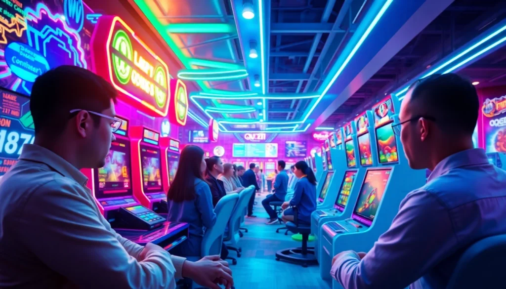 Menggambarkan pengalaman seru pengguna di qq8821 dengan antarmuka permainan online yang dinamis.