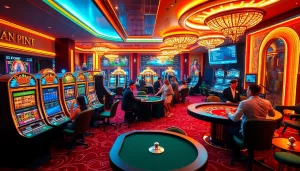 Experience the excitement of online gaming at Link Haywin with vibrant slot machines and live dealers.